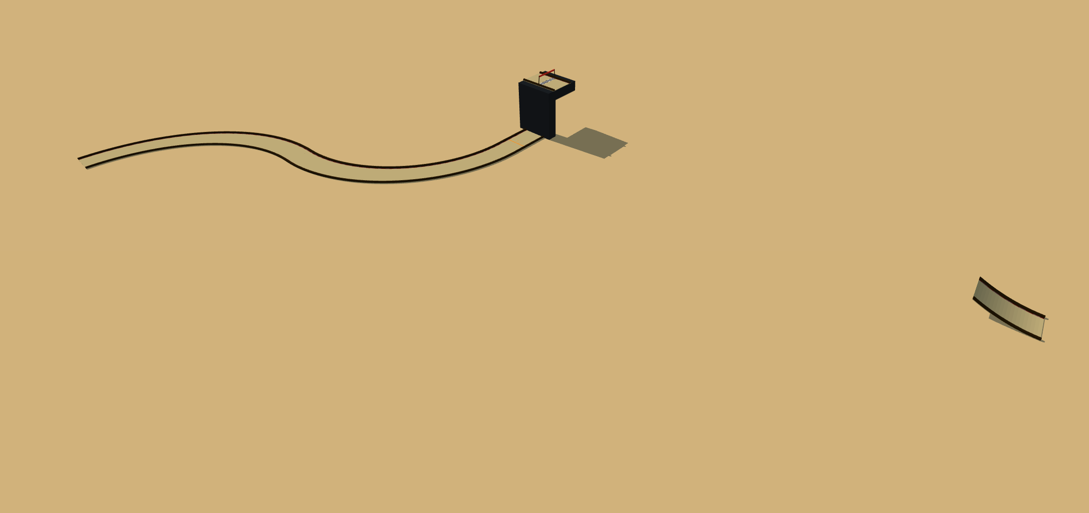 Two turns and a jump
