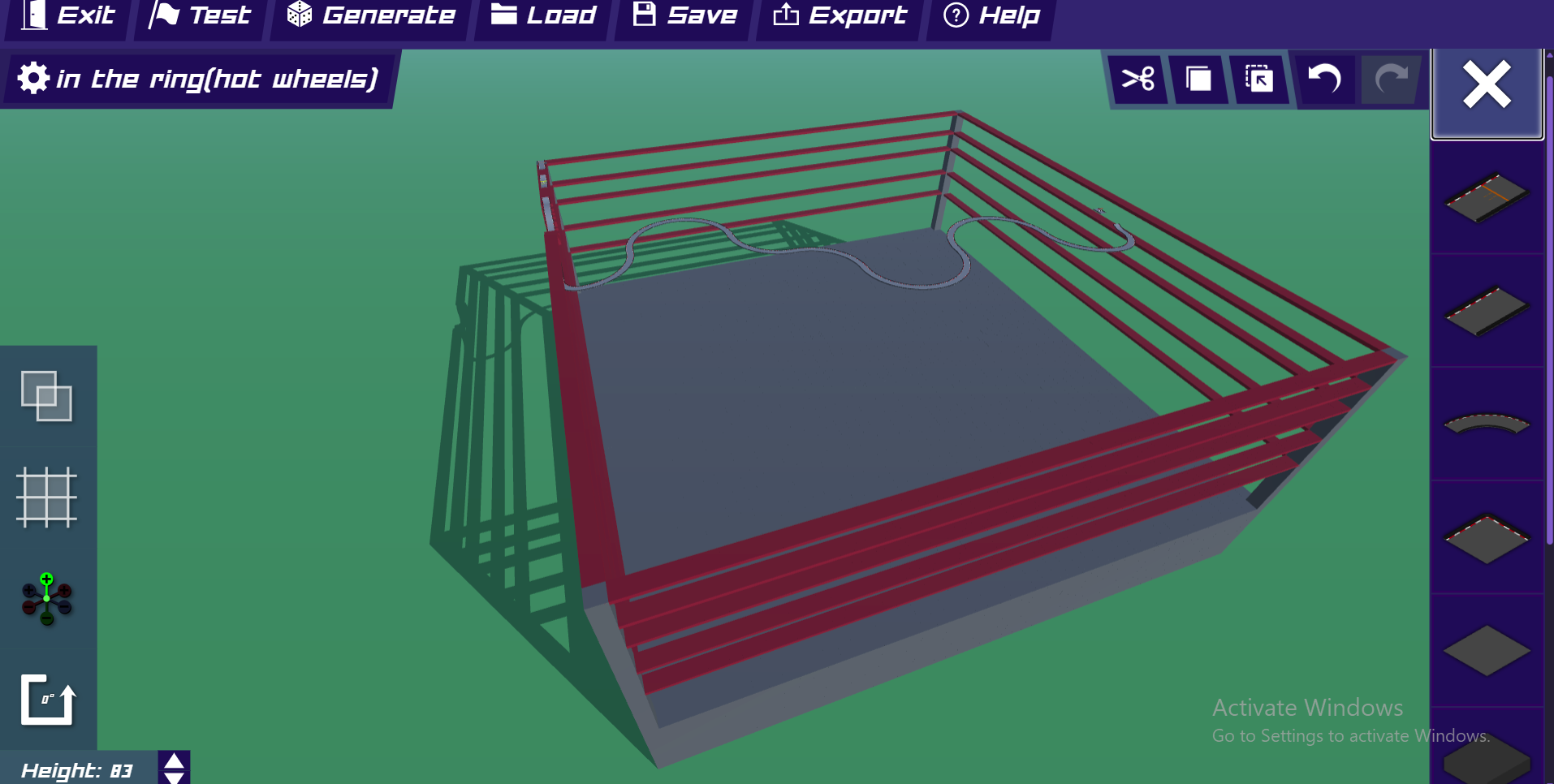 In the ring (hot wheels)