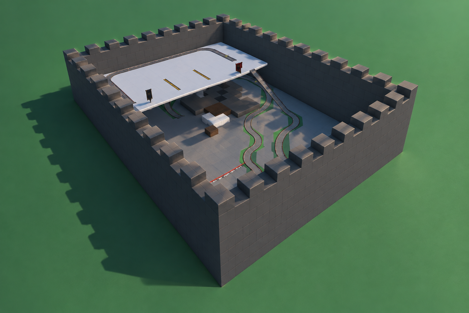 Castle run