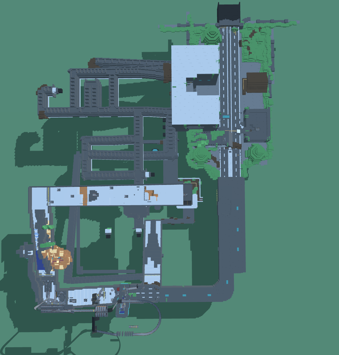 The Glitched Stairwell