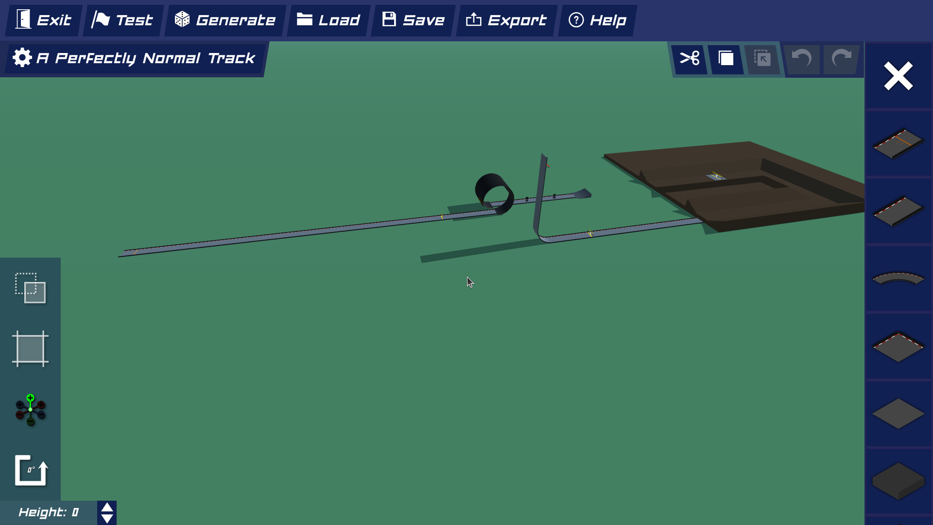 A Perfectly Normal Track